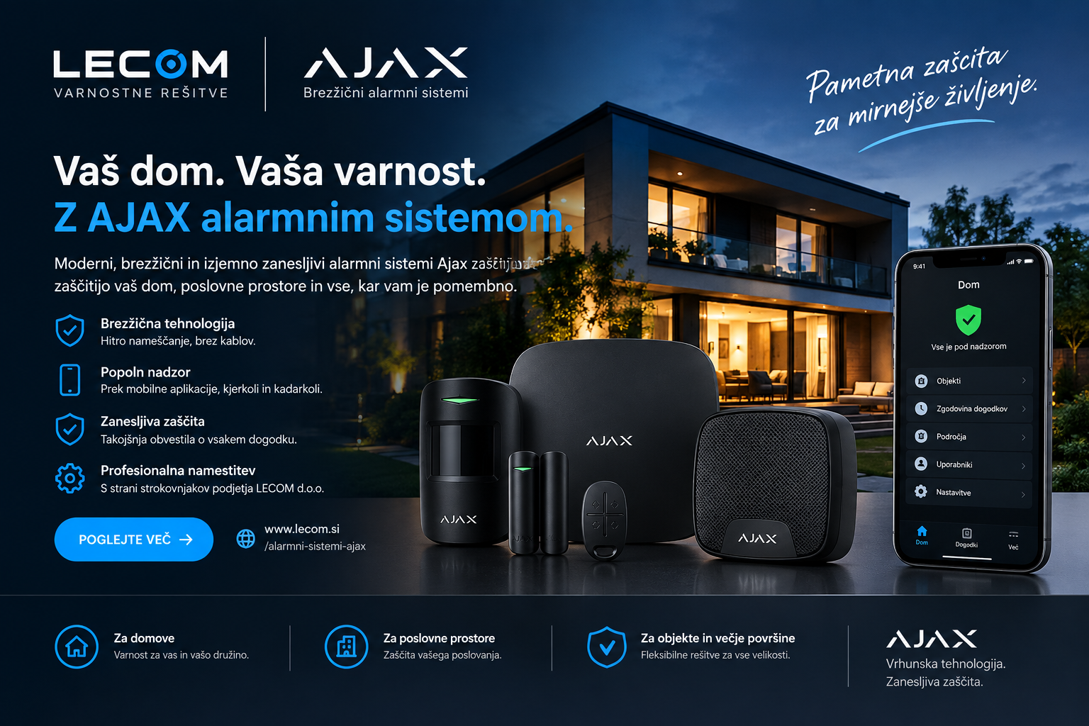 alarmni sistemi ayax